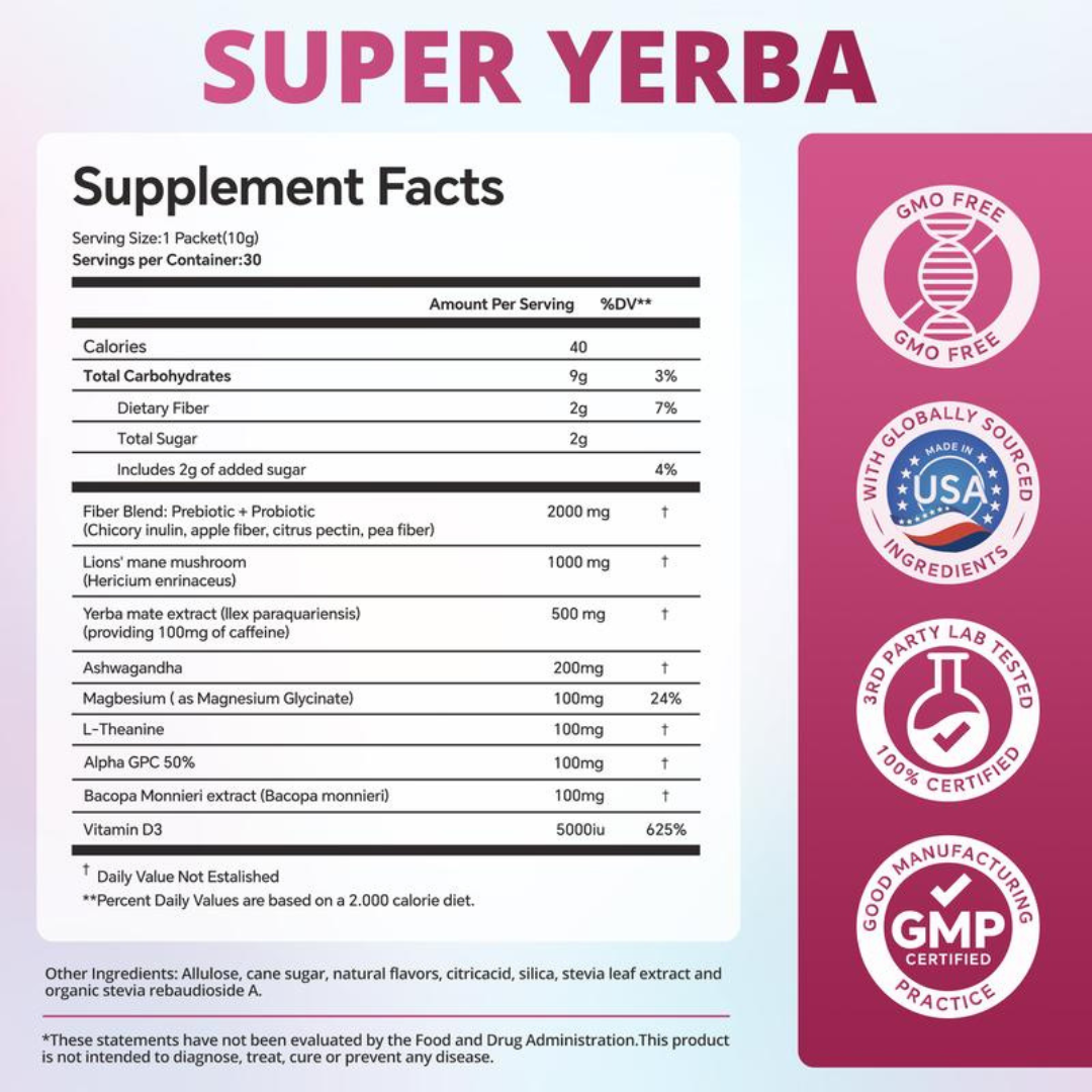 Alira™ Super Yerba (30 Day Supply)